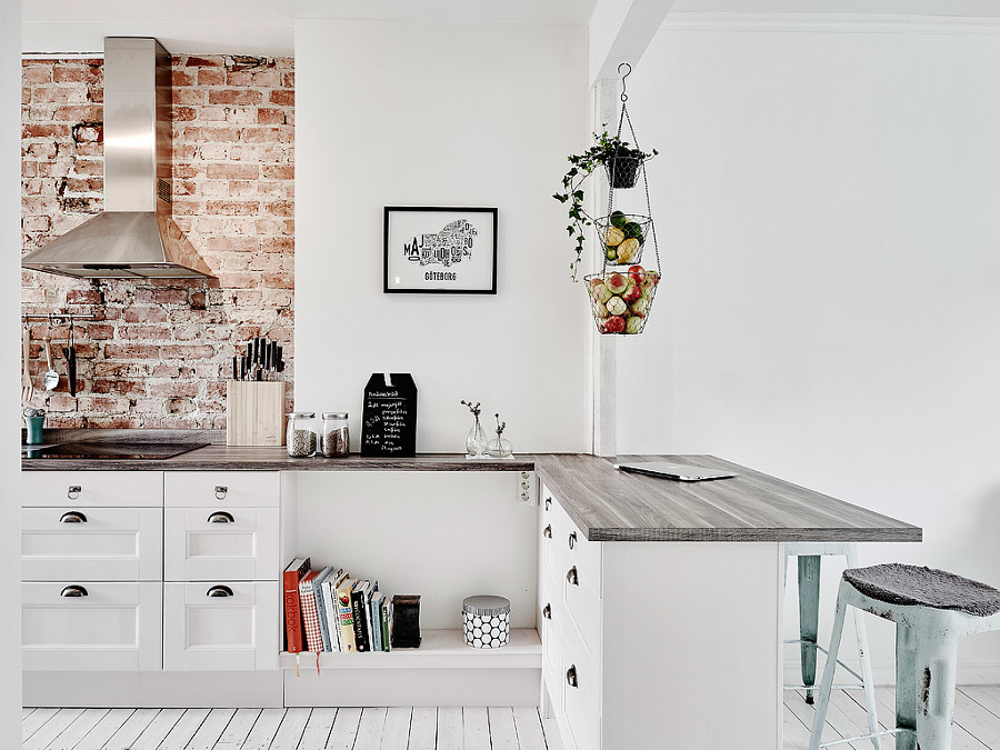 Favorito de la Semana: una Cocina Nórdica con Toques Industriales