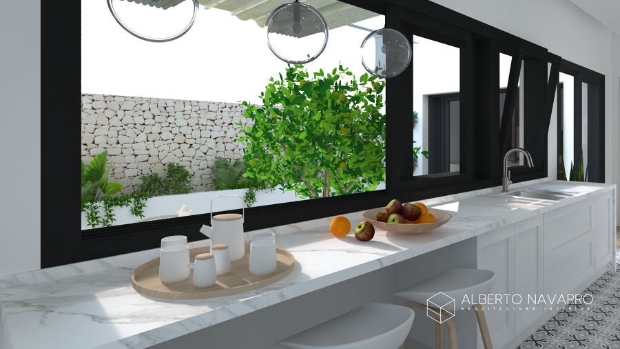 Barra de cocina