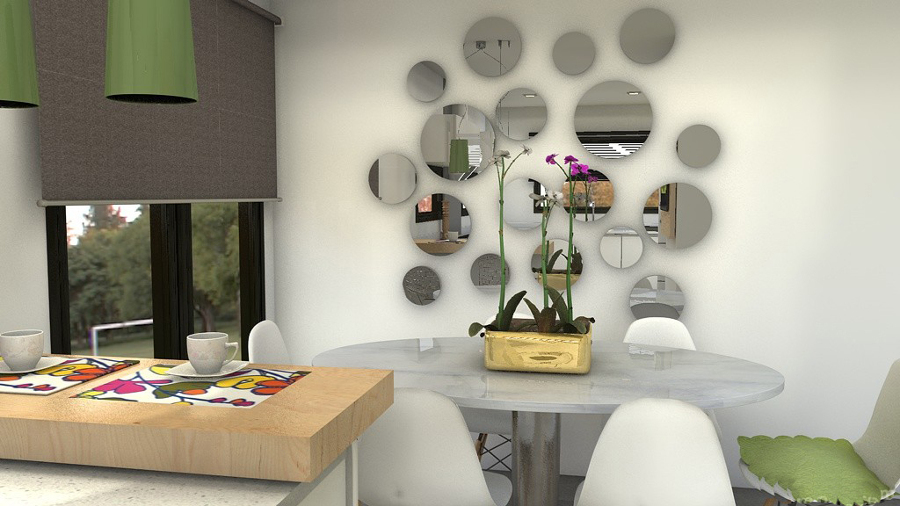 Barra desayunos y comedor