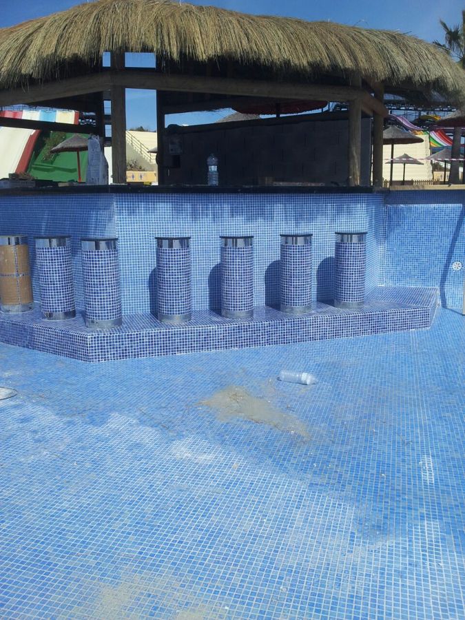 Barra en Piscina ;
