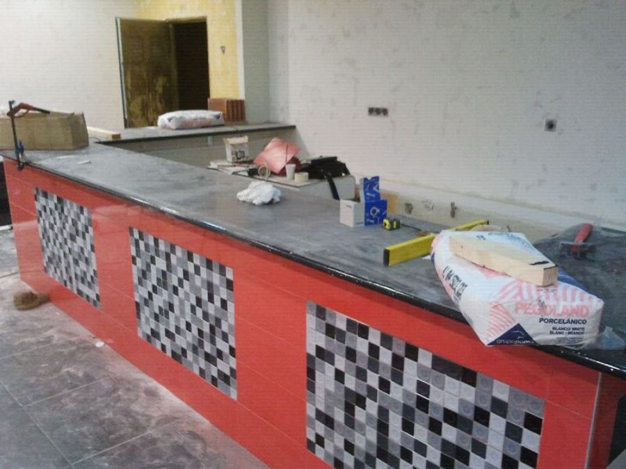 Barra terminada