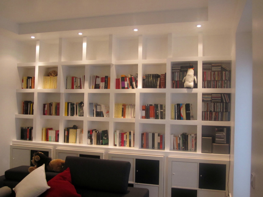 Biblioteca salón
