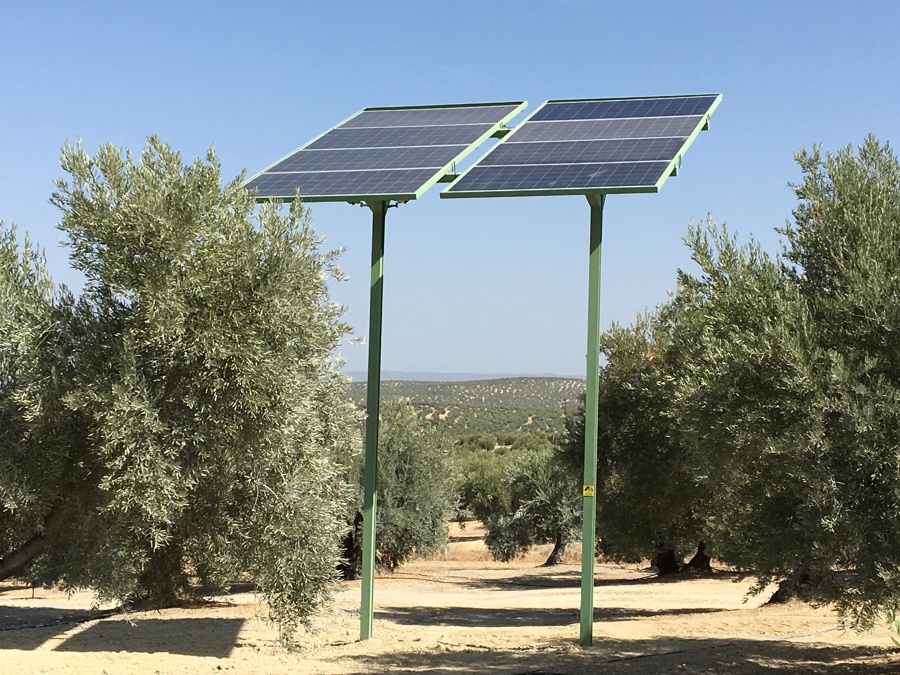 Bombeo Solar Fotovoltaico para bomba trifásica convencional de baja potencia