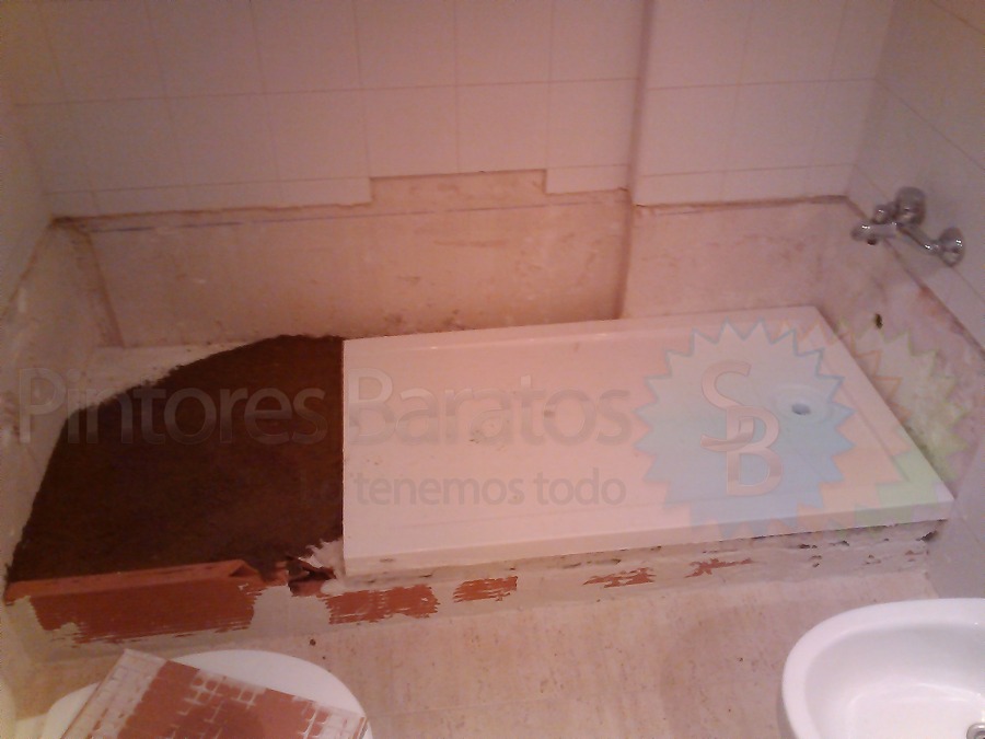 CAMBIO BAÑERA POR PLATO DE DUCHA 550€