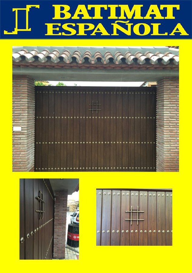 Cancelas de aluminio 