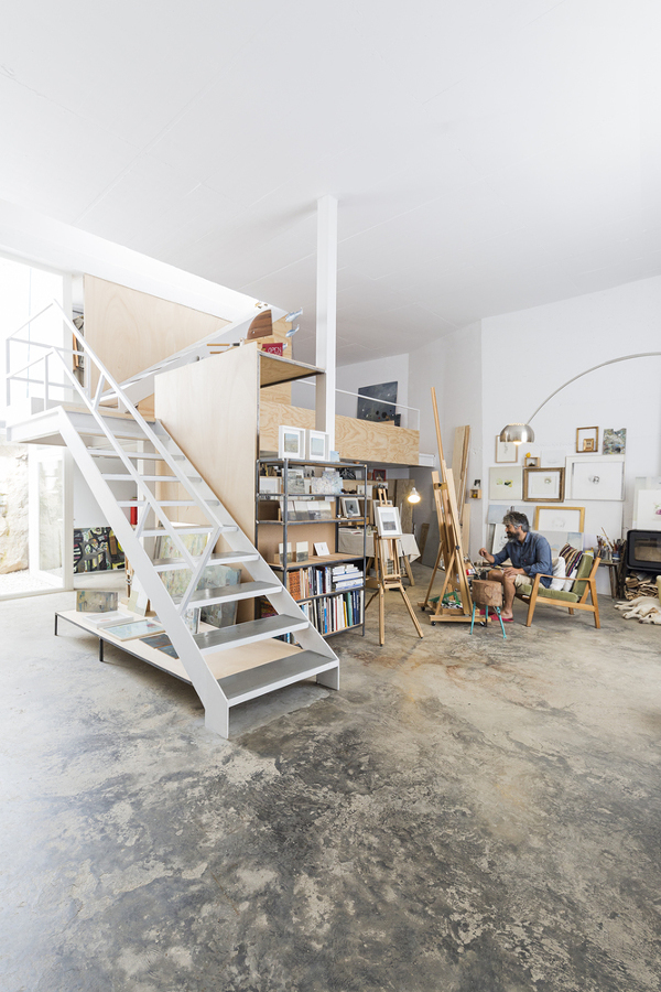casa con taller 