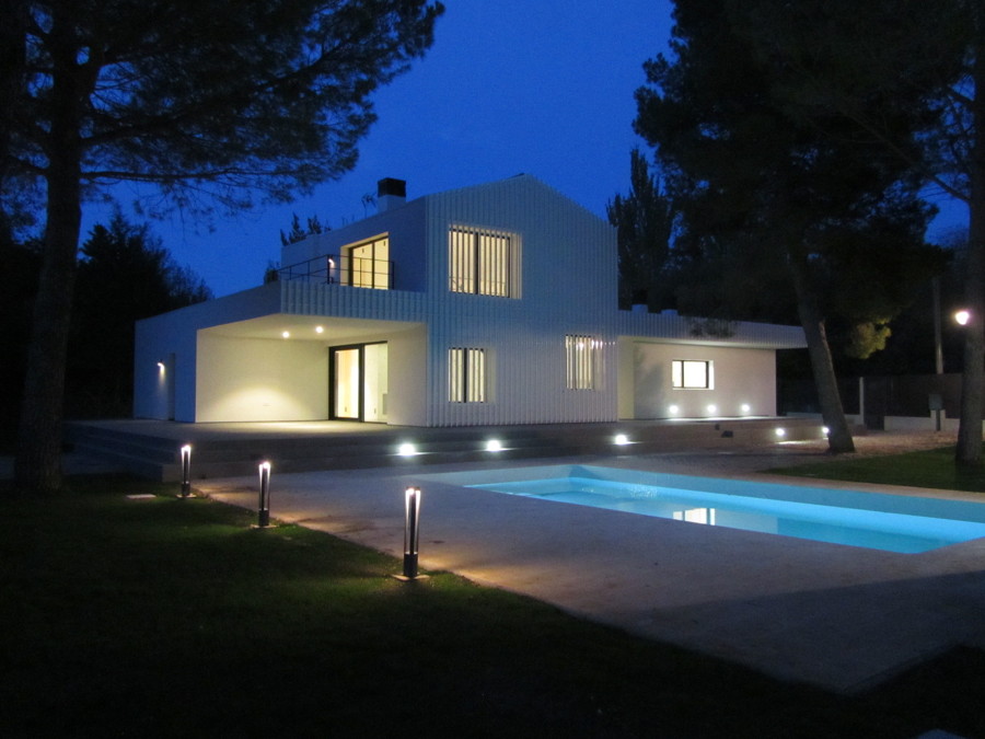 Casa F&A. Vista exterior.