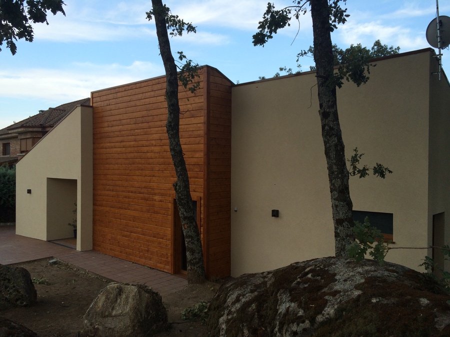 Casa pasiva de madera en El Escorial (Madrid)