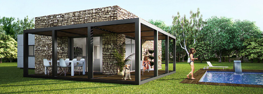 Casas Pefabricadas de Hormigón Modular.