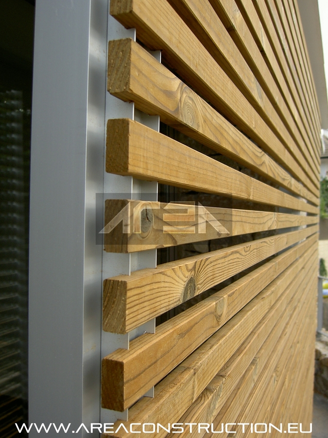 Celosía de madera