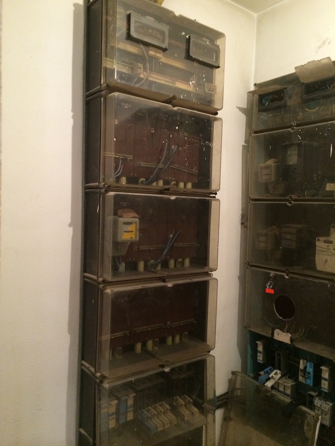 Centralizacion de contadores antigua