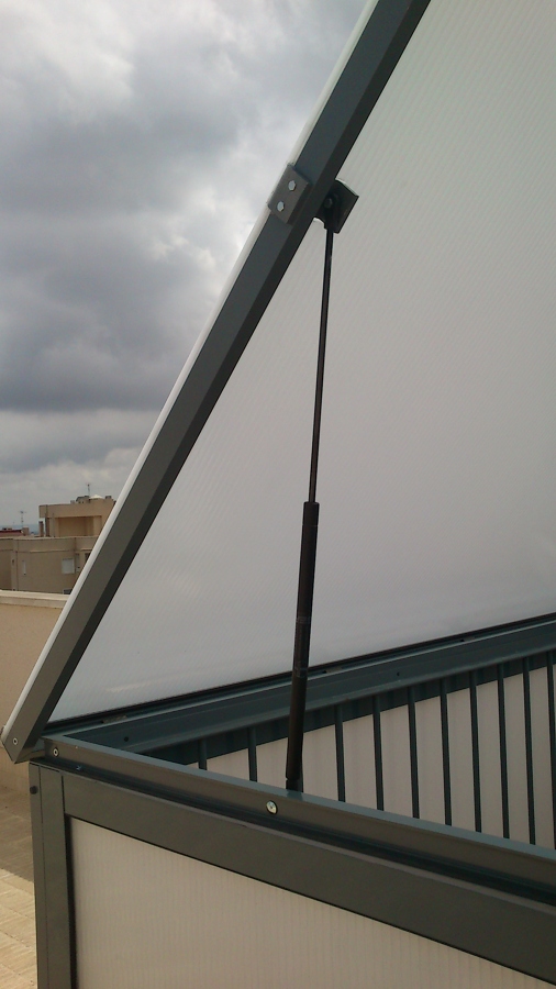 Cerramiento Aluminio Terraza y Escalera | Ideas Carpintería Aluminio