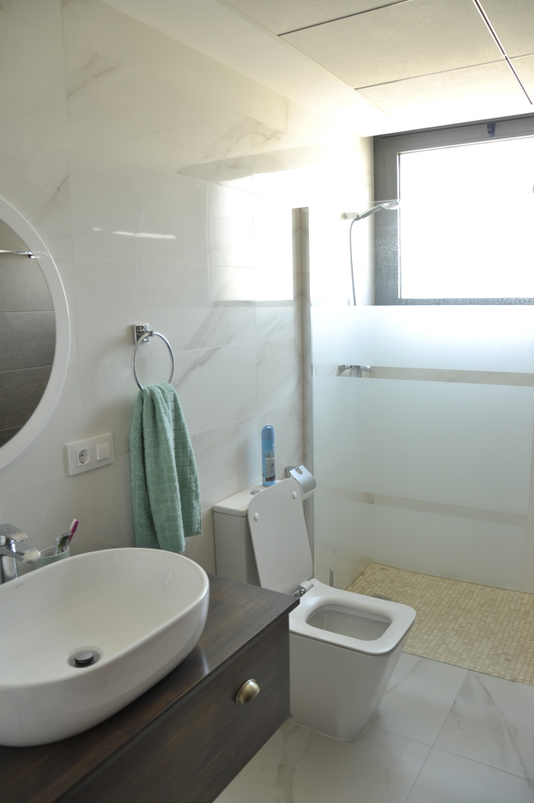 Chalet, el baño