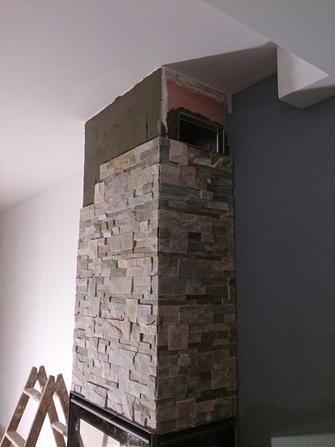 Chapado de chimenea 