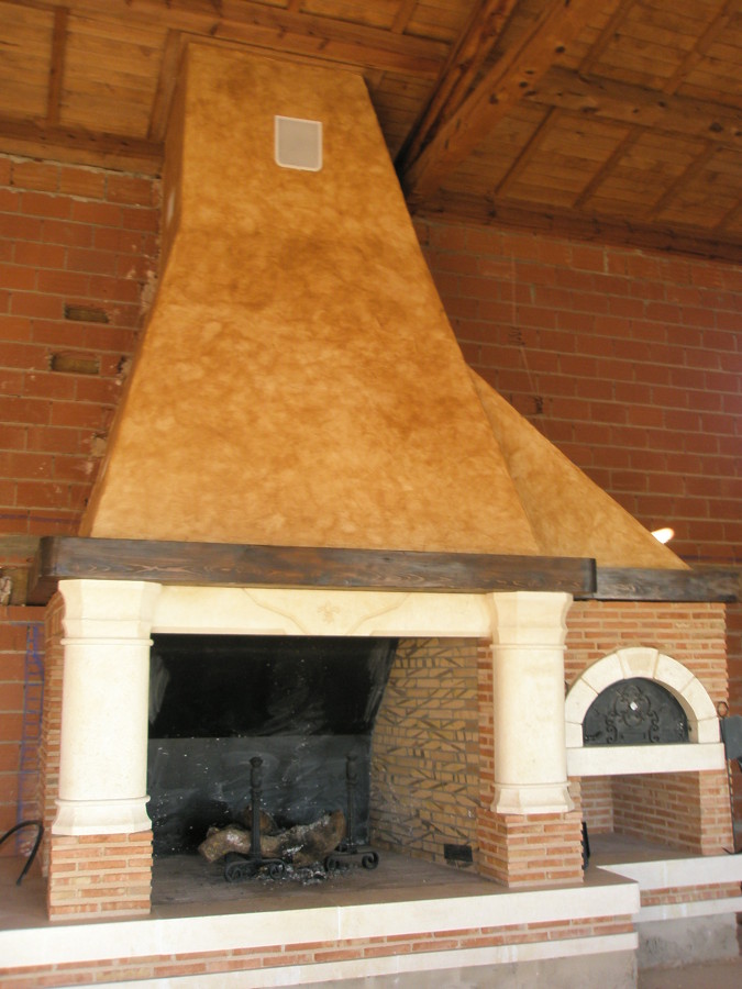Chimenea para Salon de Caza | Ideas Domótica