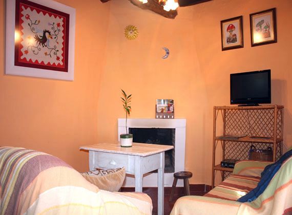 chimenea casa rural