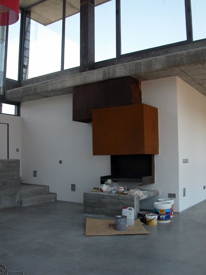 Foto: chimenea diseño salón de c. arquitectura #182912 habitissimo