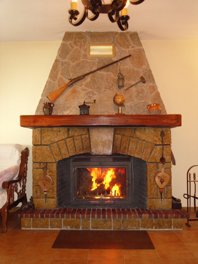 Decoracion de interiores chimeneas rusticas – doitri.com Chimenea Pellets decoración