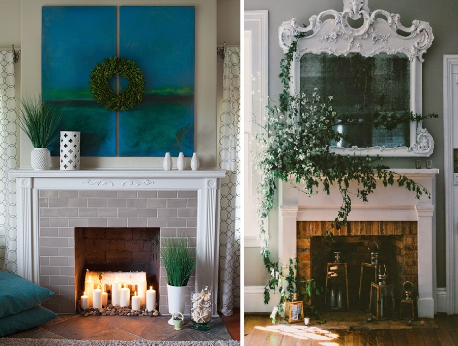 Todo lo Que Puedes hacer con Tu Chimenea Este Verano | Ideas Decoradores