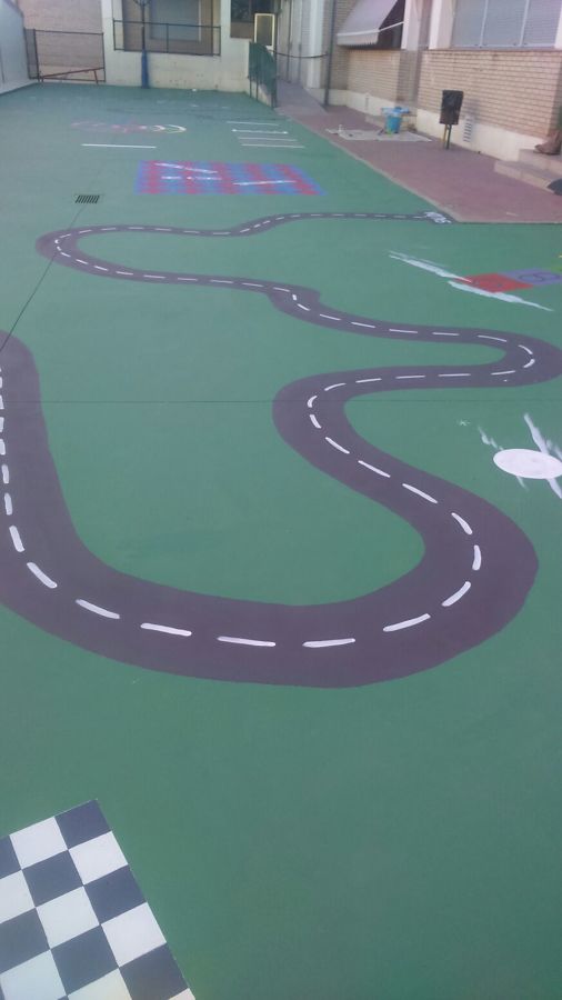 Circuito de competición de chapas