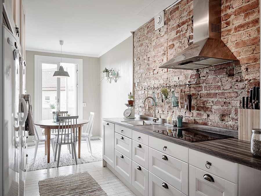 Favorito de la Semana: una Cocina Nórdica con Toques Industriales