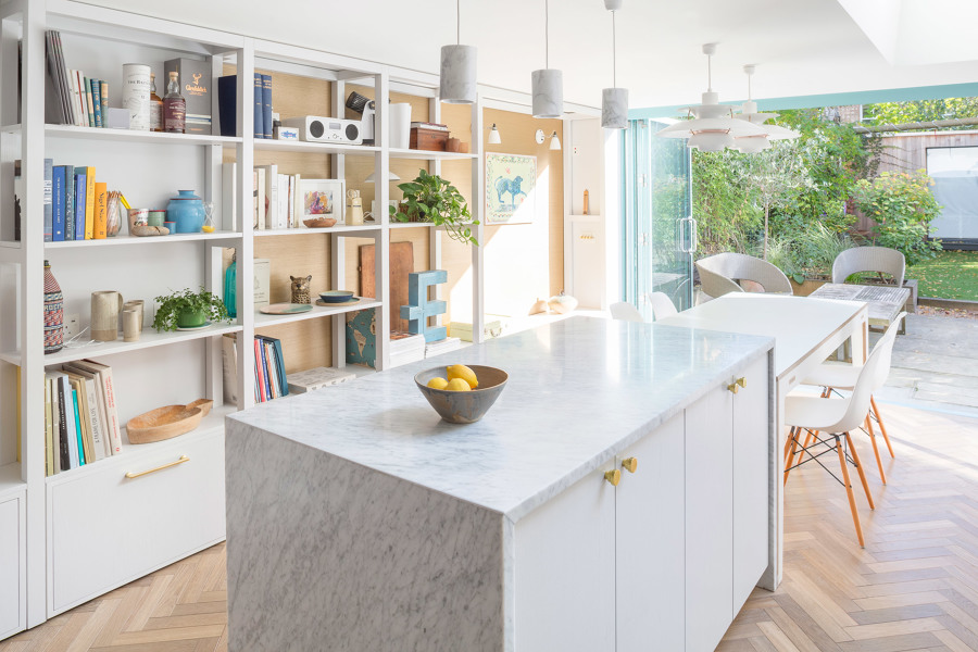 Cocina abierta al exterior 