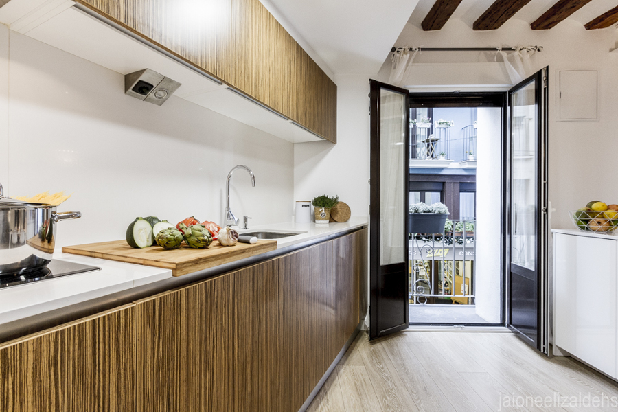 Cocina apartamento vacacional