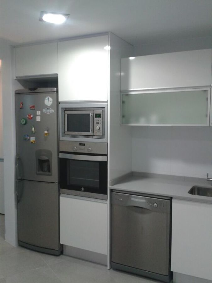 COCINA BLANCO BRILLO