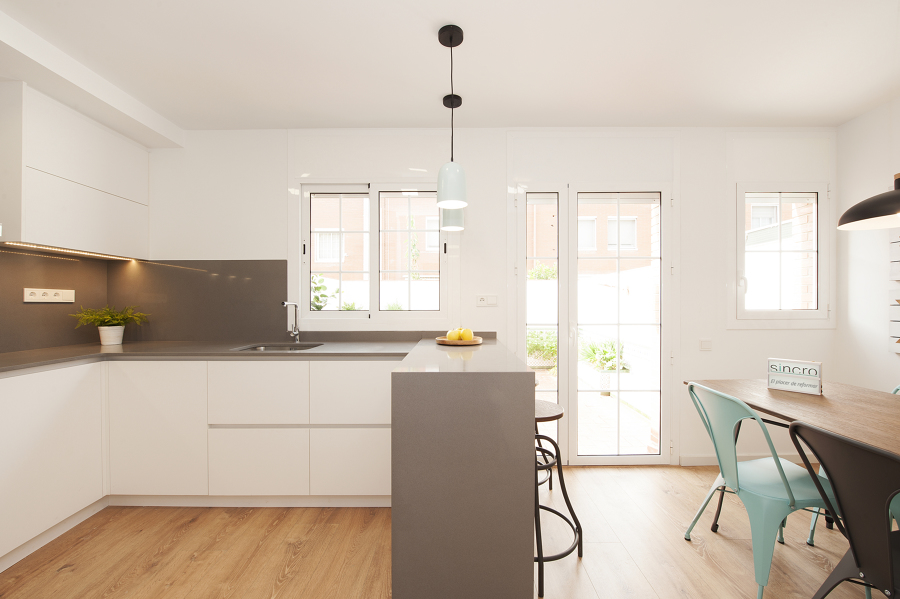 Cocina con comedor