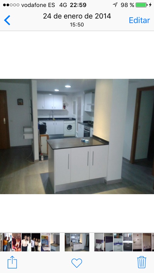 Cocina con isla