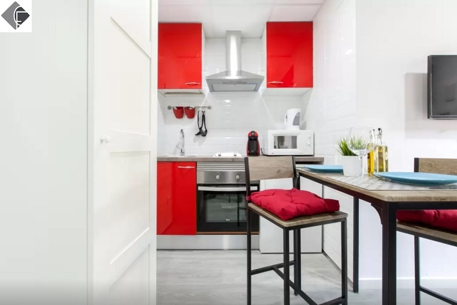 Cocina en loft