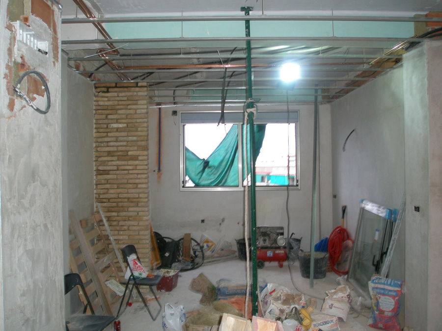 cocina enlucida 