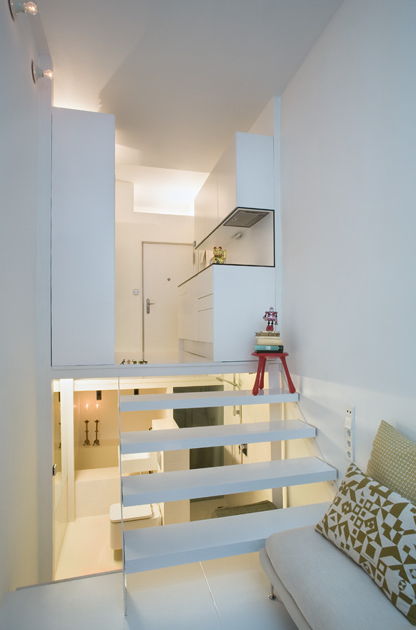 Cocina estrecha