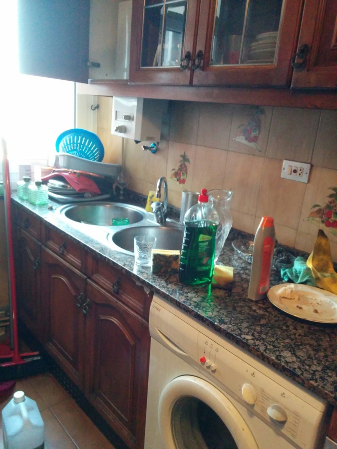 Cocina Incendiada