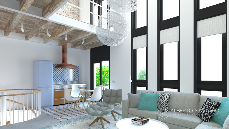 Cocina loft