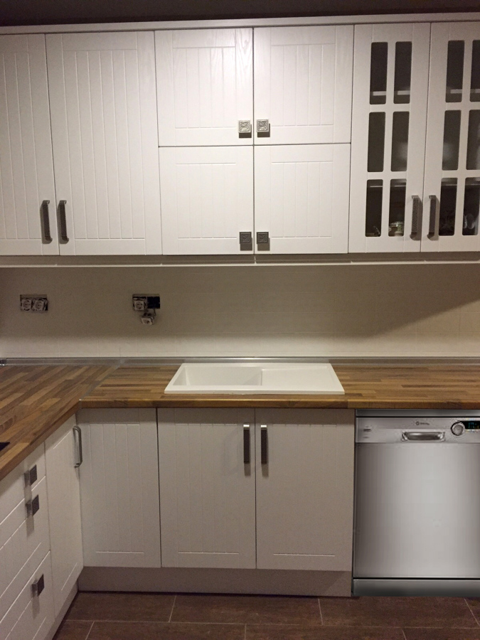 Cocina PVC blanca