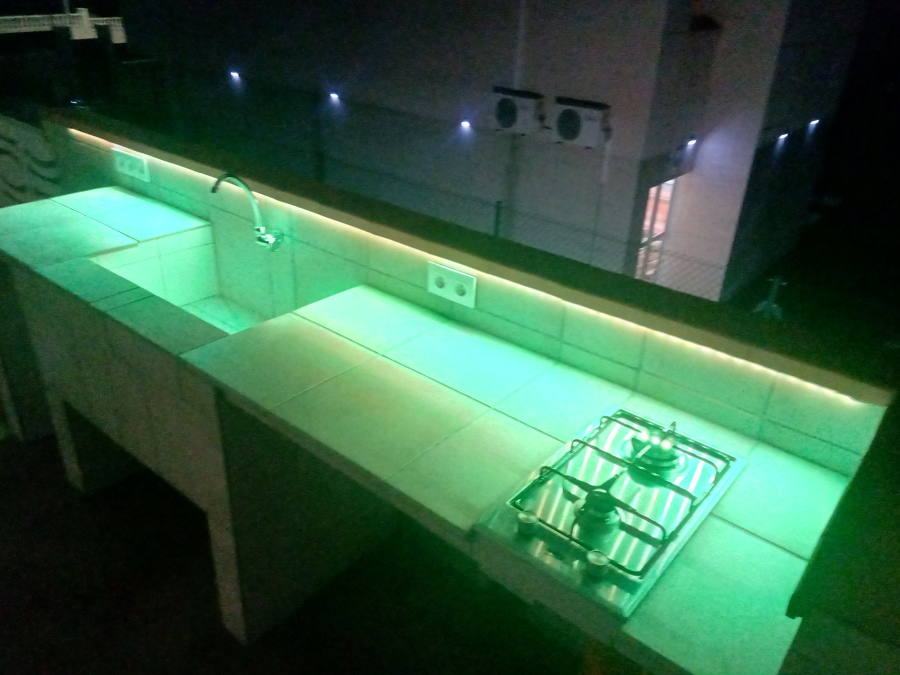 Cocina terminada.