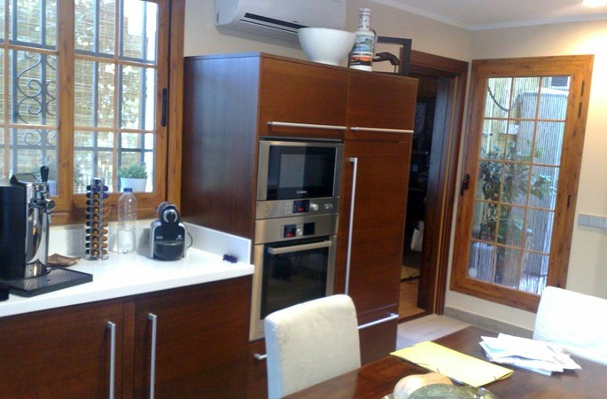 Cocina terminada.