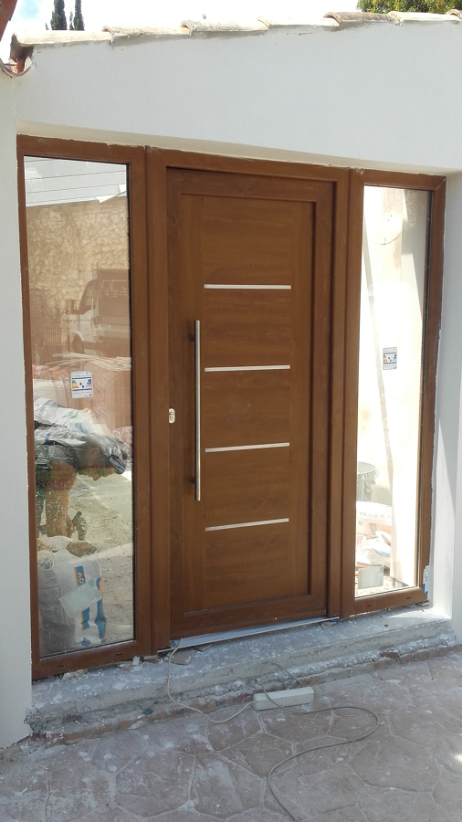colocacio de puerta entrada
