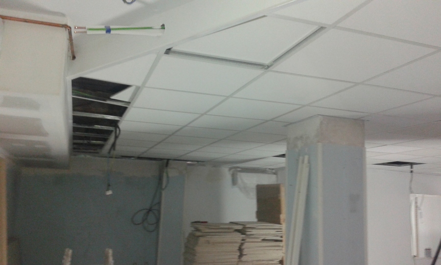 Colocación de Falso Techo con Placas en Yeso de 60 x 60cm | Ideas