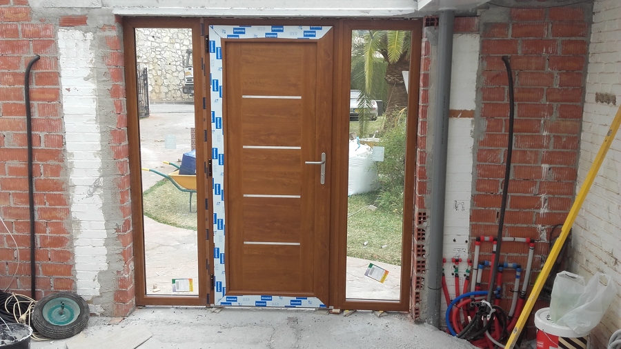 colocacion puerta entrada
