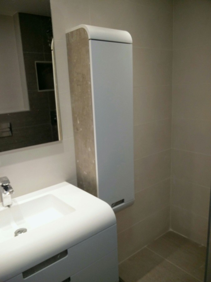 columna de baño
