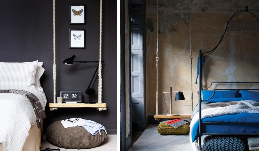 Hazlo Tú Mismo: Construye un Columpio Que es a la Vez Mesilla de Noche