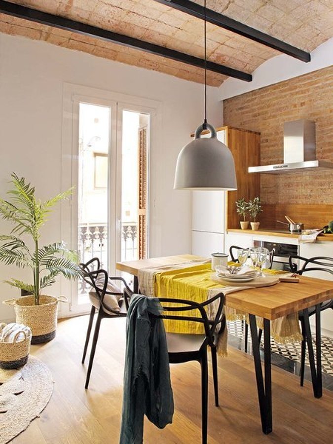 Foto: Comedor con Mesa Negra de Decoratualma #1111183 - Habitissimo