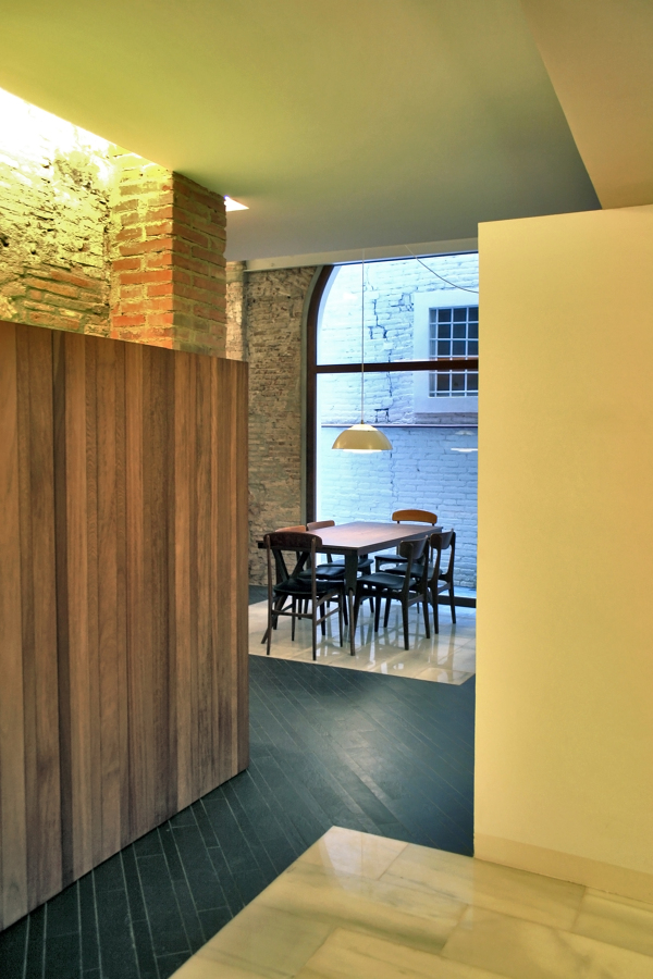 Comedor y patio