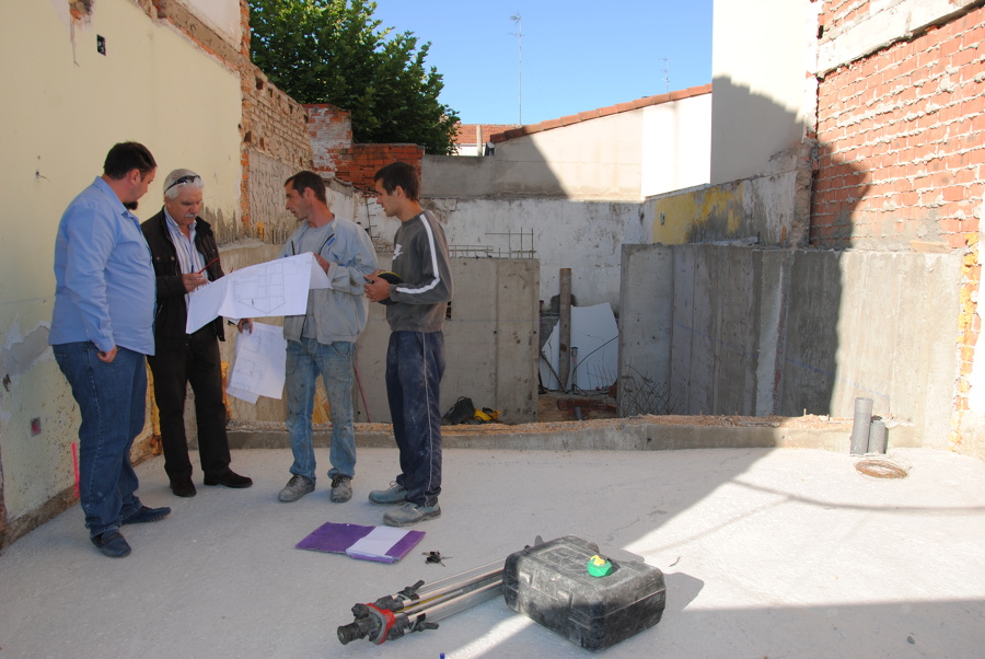 Comienzo de la obra
