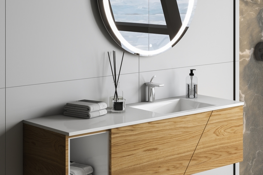 como elegir espejos para el baño