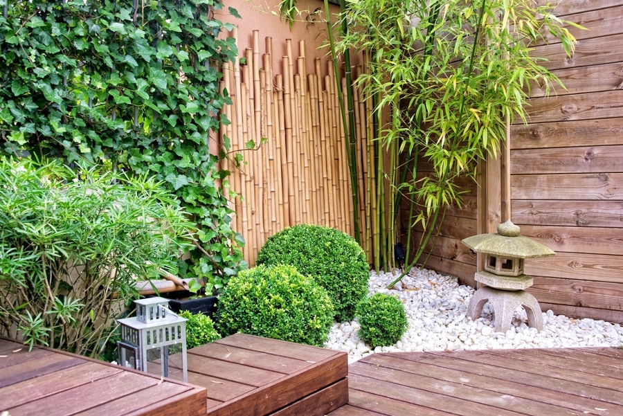 cómo hacer un jardín bonito y barato con madera