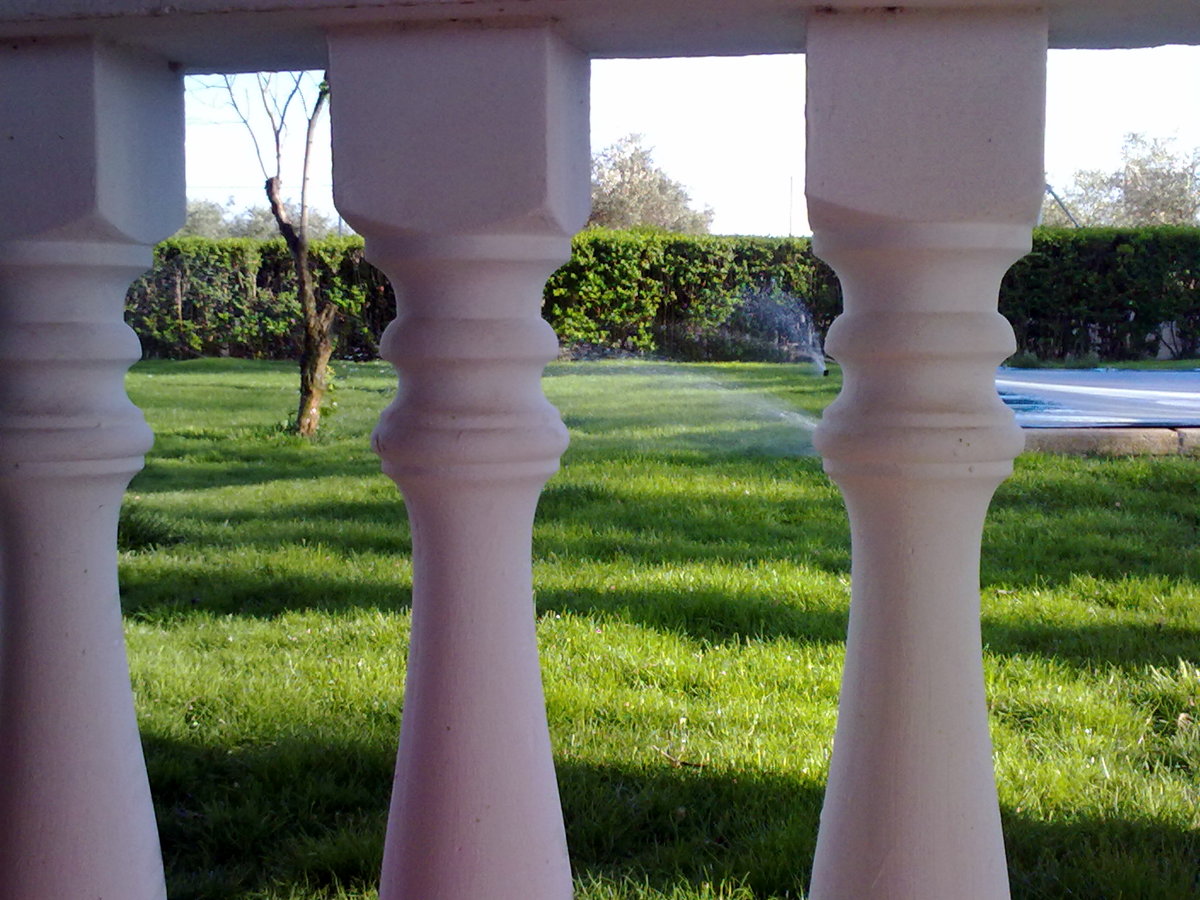 construcción jardín
