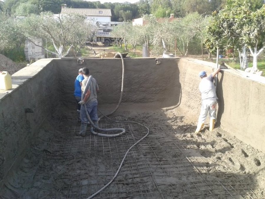 Construcción piscina